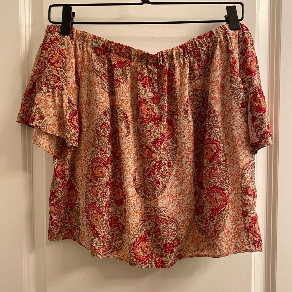 SOLD Madewell silk blouse